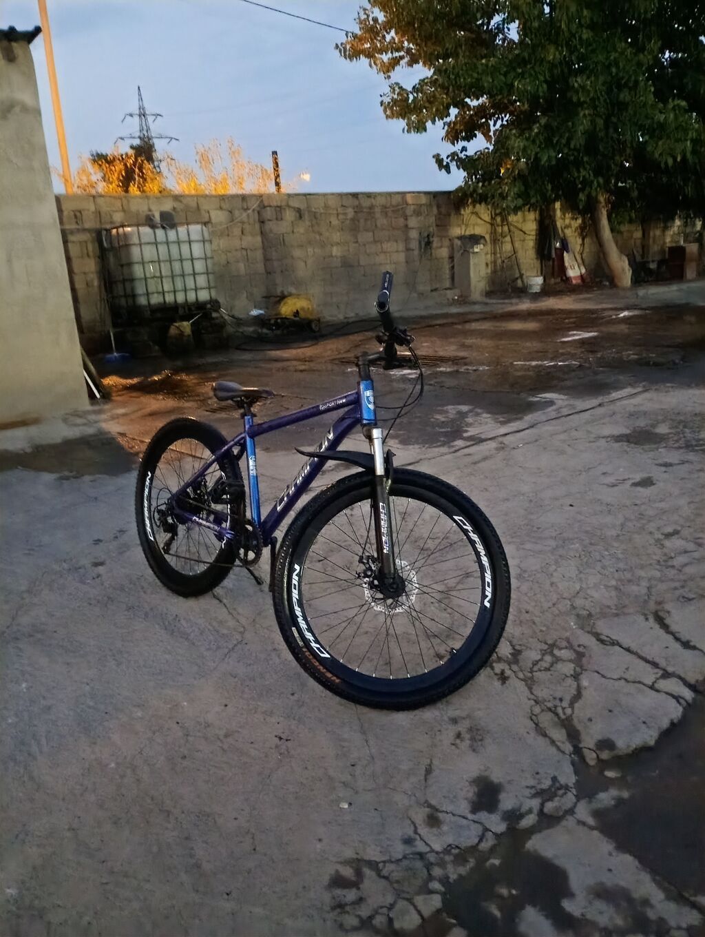 Şəhər və yüngül off-road üçün dağ velosipedi - Rəng: mavi metalik — Dağ velosipedləri, Sumqayıt (5)