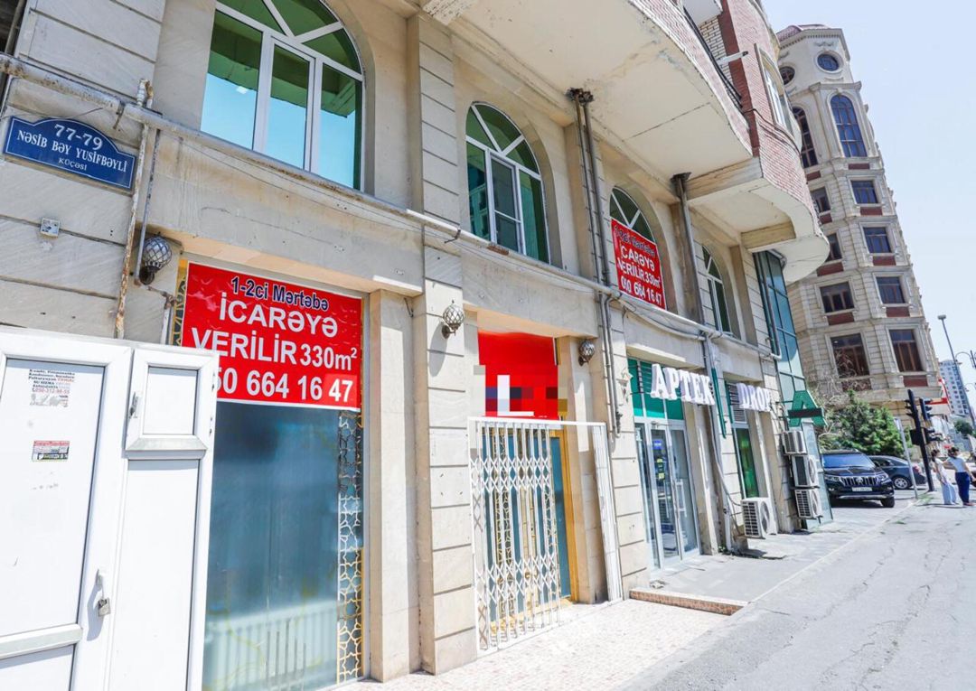 İcarəyə verilir obyekt 330 m² — Əmlak, Bakı