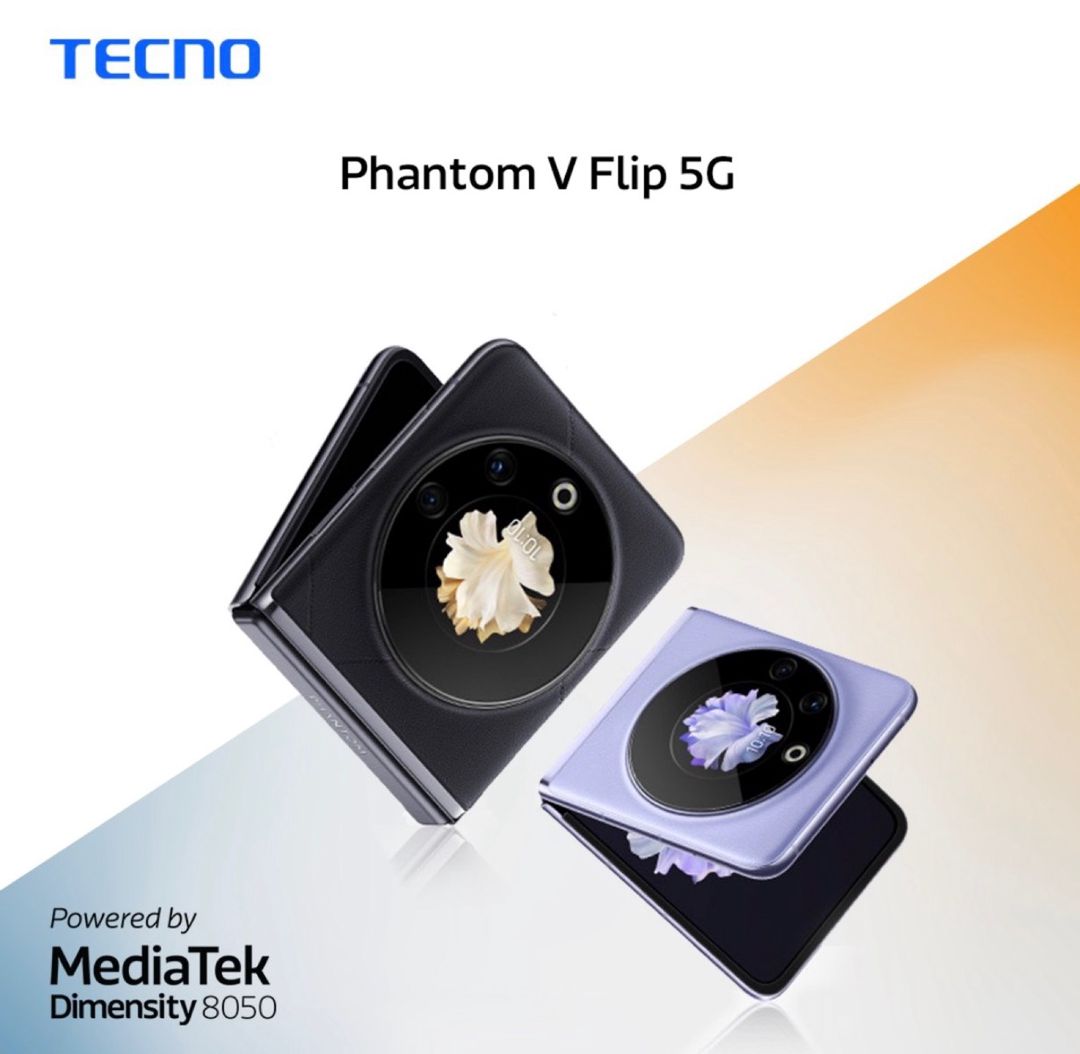 Tecno Phantom V Flip2 Travertine Green 256GB/8GB — Smartfonlar, Bakı (2)