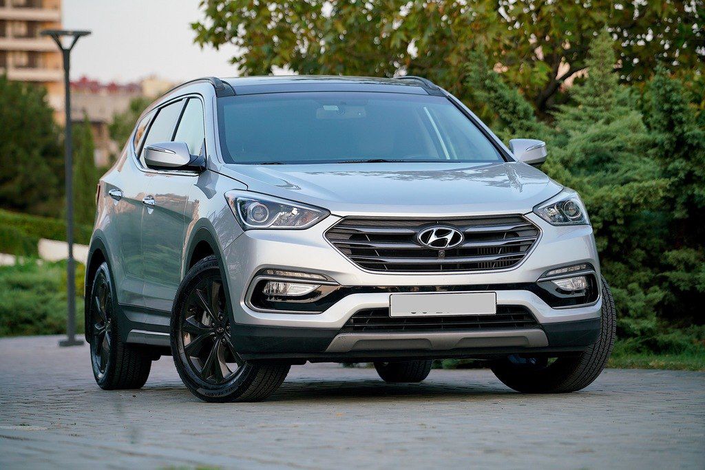 Hyundai Santa Fe, 2.0 L, 2017 il, 65 000 km — Avtomobillər, Bakı