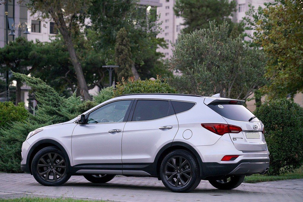 Hyundai Santa Fe, 2.0 L, 2017 il, 65 000 km — Avtomobillər, Bakı (6)