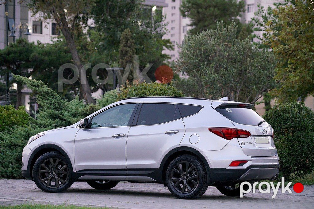 Hyundai Santa Fe, 2.0 L, 2017 il, 65 000 km — Avtomobillər, Bakı (6)