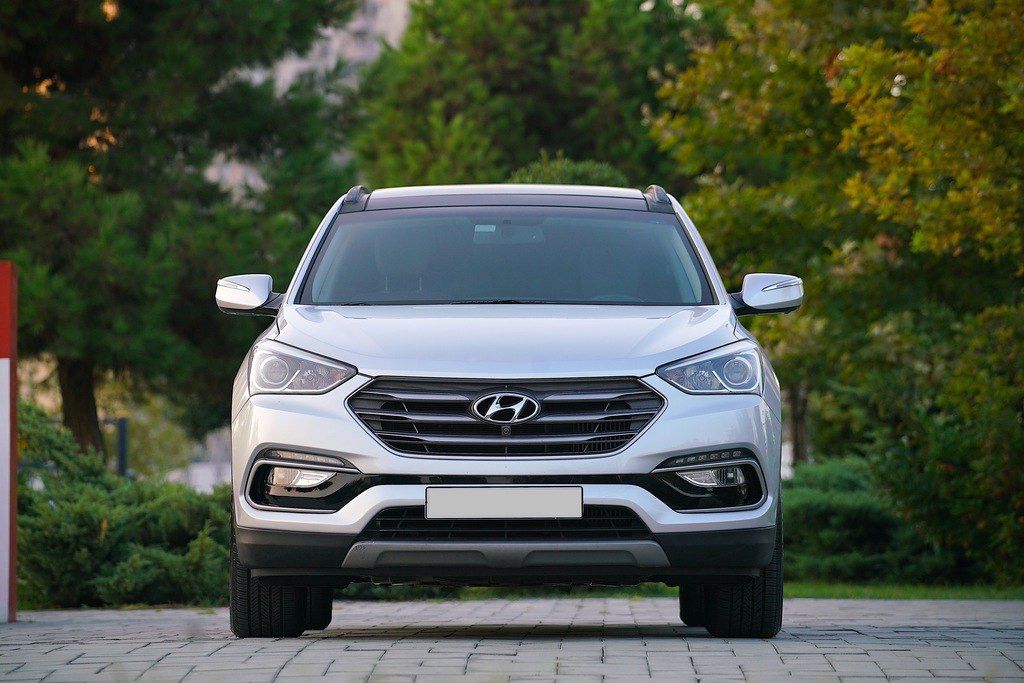 Hyundai Santa Fe, 2.0 L, 2017 il, 65 000 km — Avtomobillər, Bakı (2)