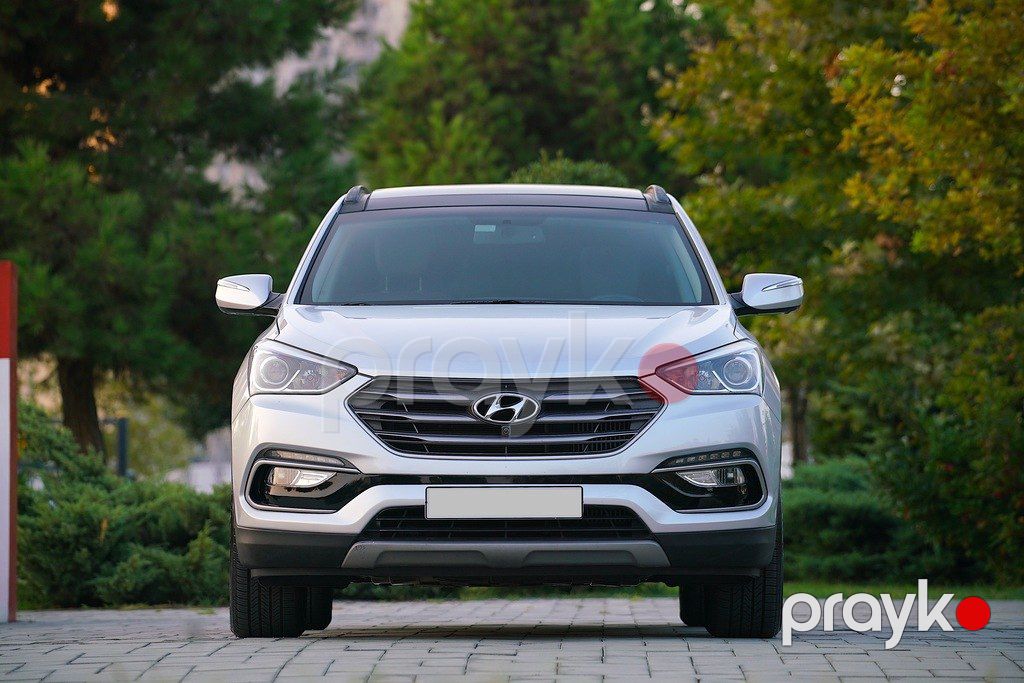 Hyundai Santa Fe, 2.0 L, 2017 il, 65 000 km — Avtomobillər, Bakı (2)