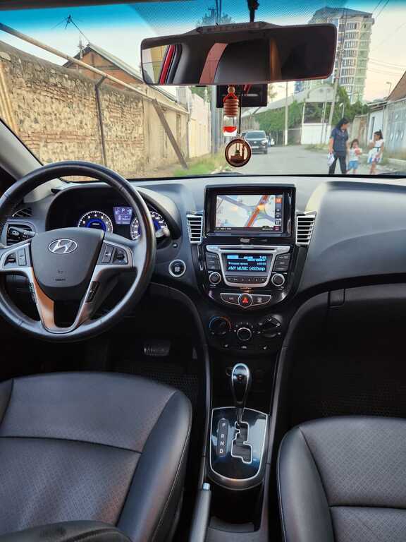 Hyundai Accent, 1.4 L, 2015 il, 97 000 km — Avtomobillər, Gəncə (9)