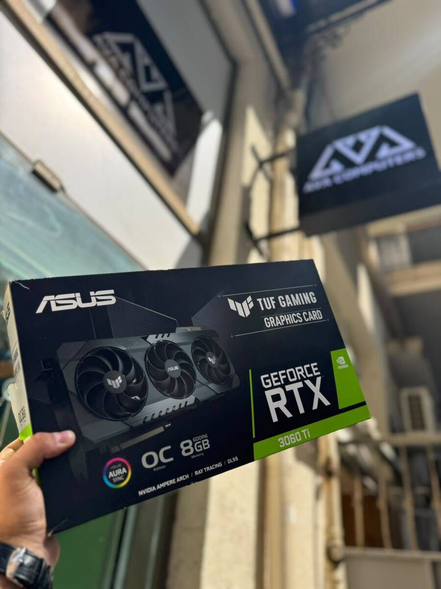 ASUS TUF GAMING RTX 3060Ti 8GB 3x FAN — Elektronika, Bakı