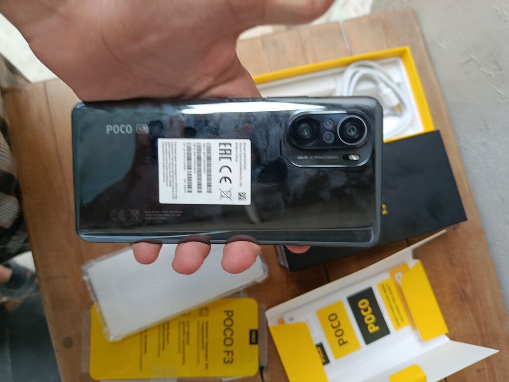 Poco F3, 256 GB, rəng - Qara, Sensor, Barmaq izi, Face ID — Elektronika, Bakı (2)