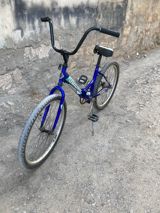 Uşaq/yeyniyetmə üçün Orion velosipedi - Rəng: mavi, kontrast qara — Ürünler