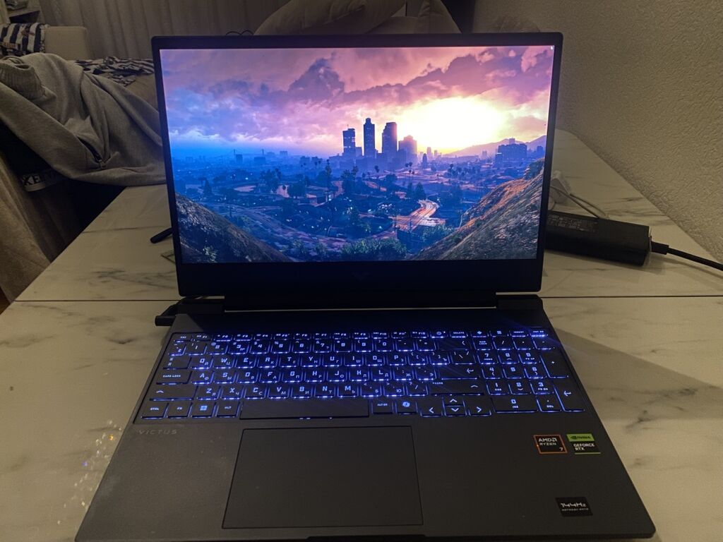 İşlənmiş HP Victus, 16 ", AMD Ryzen 7, 512 GB, Ünvandan götürmə, Ödənişli çatdırılma, Rayonlara çatdırılma — HP, Bakı (2)