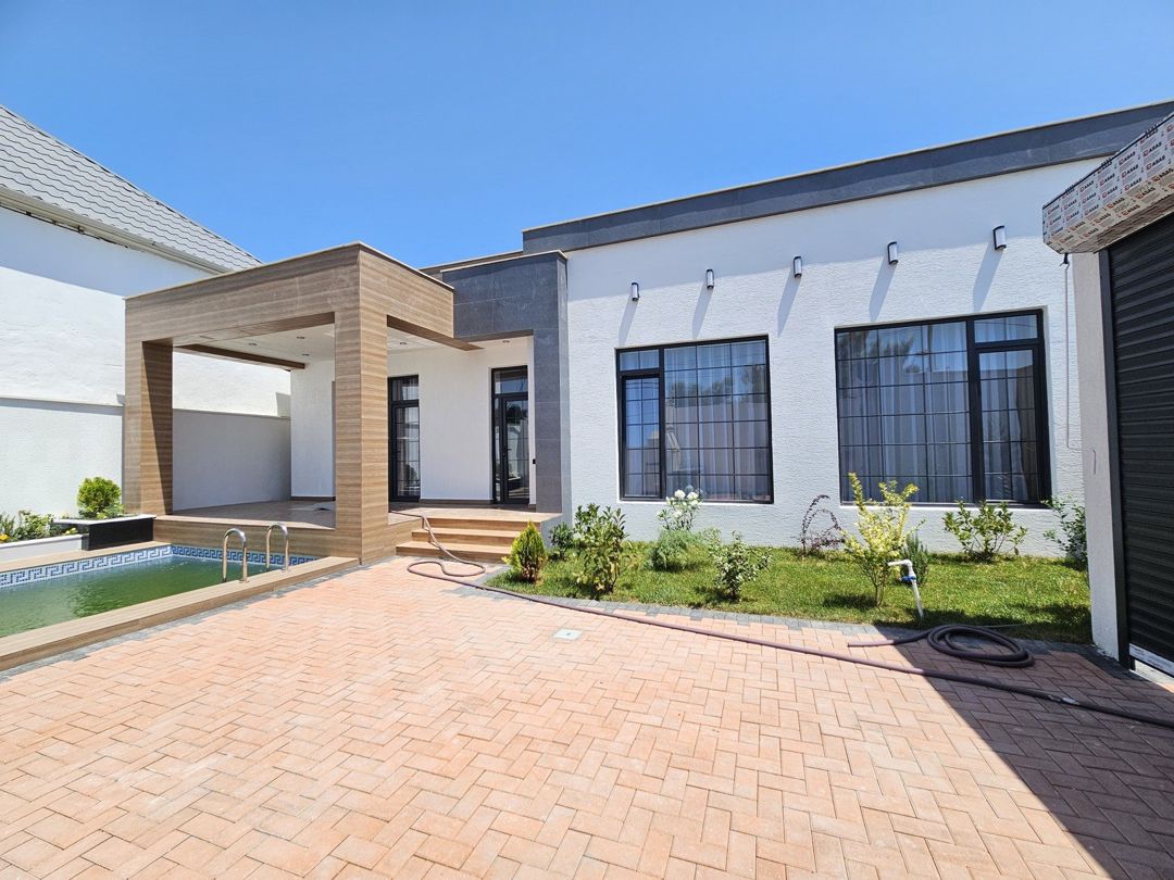 Satılır 4 otaqlı həyət evi/bağ evi 170 m² — Ev, villa, Bakı (4)