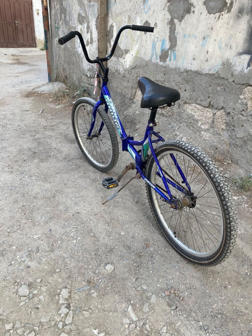 Uşaq/yeyniyetmə üçün Orion velosipedi - Rəng: mavi, kontrast qara — Uşaq velosipedləri, Digah (2)