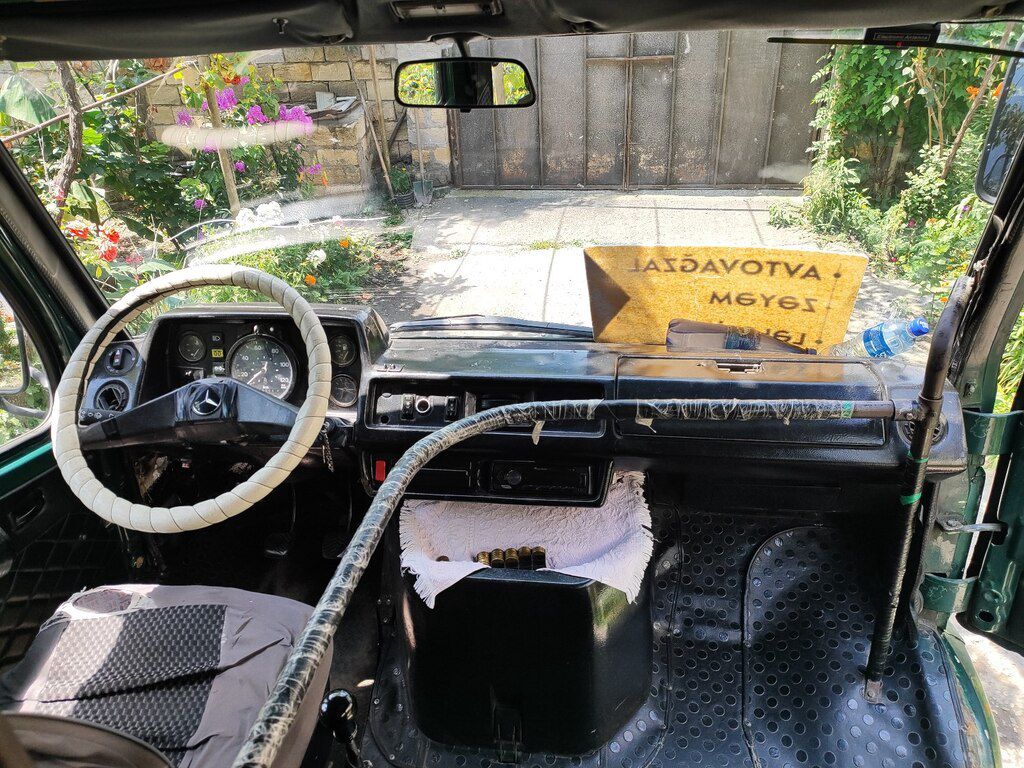 Mercedes 410 D, 2.9 L, 1992 il, 555 555 km — Avtomobillər, Qax (8)