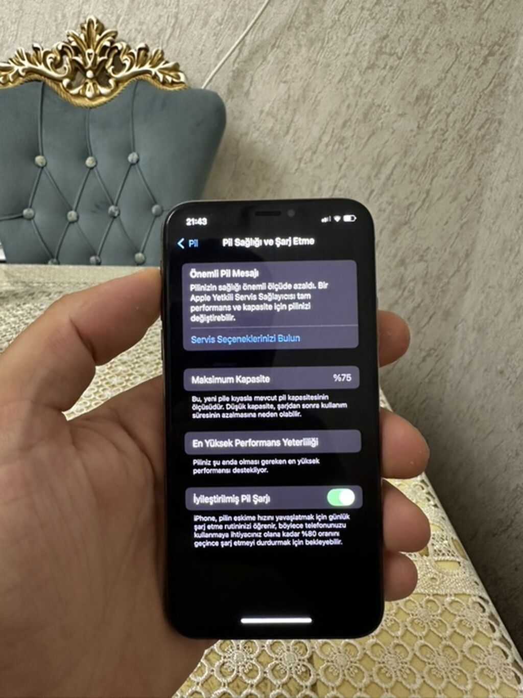 IPhone Xs, Qızılı, Face ID — Apple iPhone, Sumqayıt (4)
