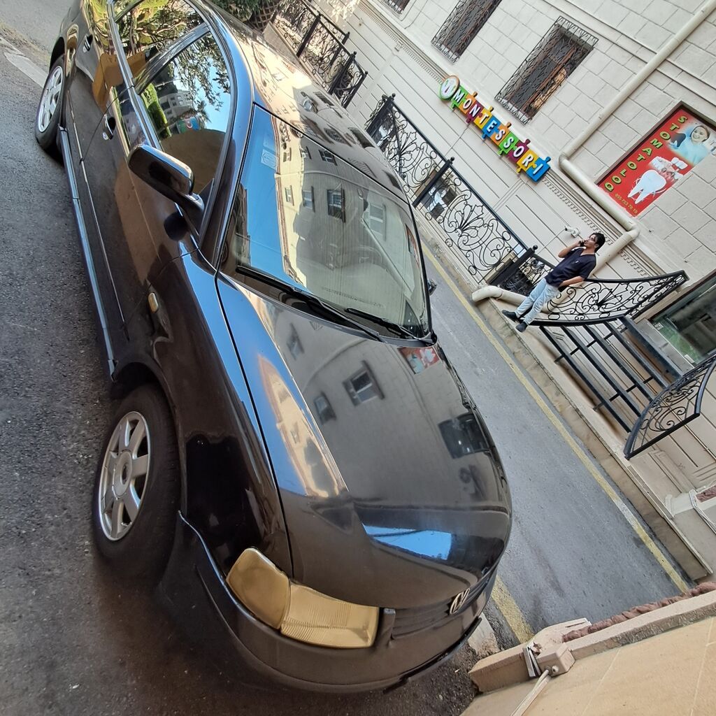 Volkswagen Passat B5, sedan kuzov, qara rəng. Mator yeni dəyişilib — Avto, Bakı (4)