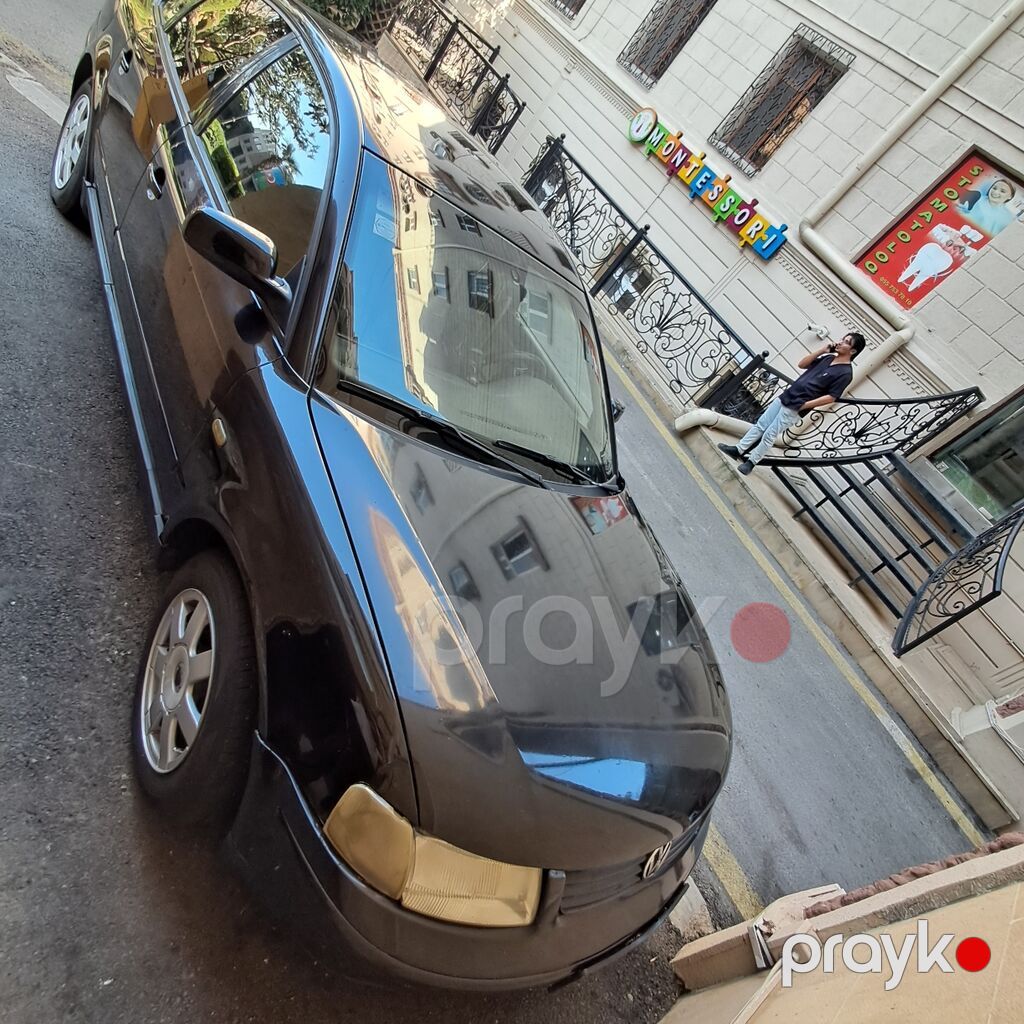 Volkswagen Passat B5, sedan kuzov, qara rəng. Mator yeni dəyişilib — Avto, Bakı (4)