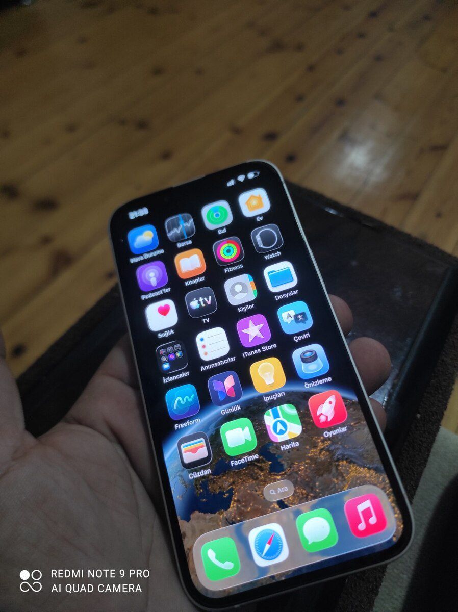 Apple iPhone 13 Starlight 128GB/4GB — Smartfonlar, Bakı (5)