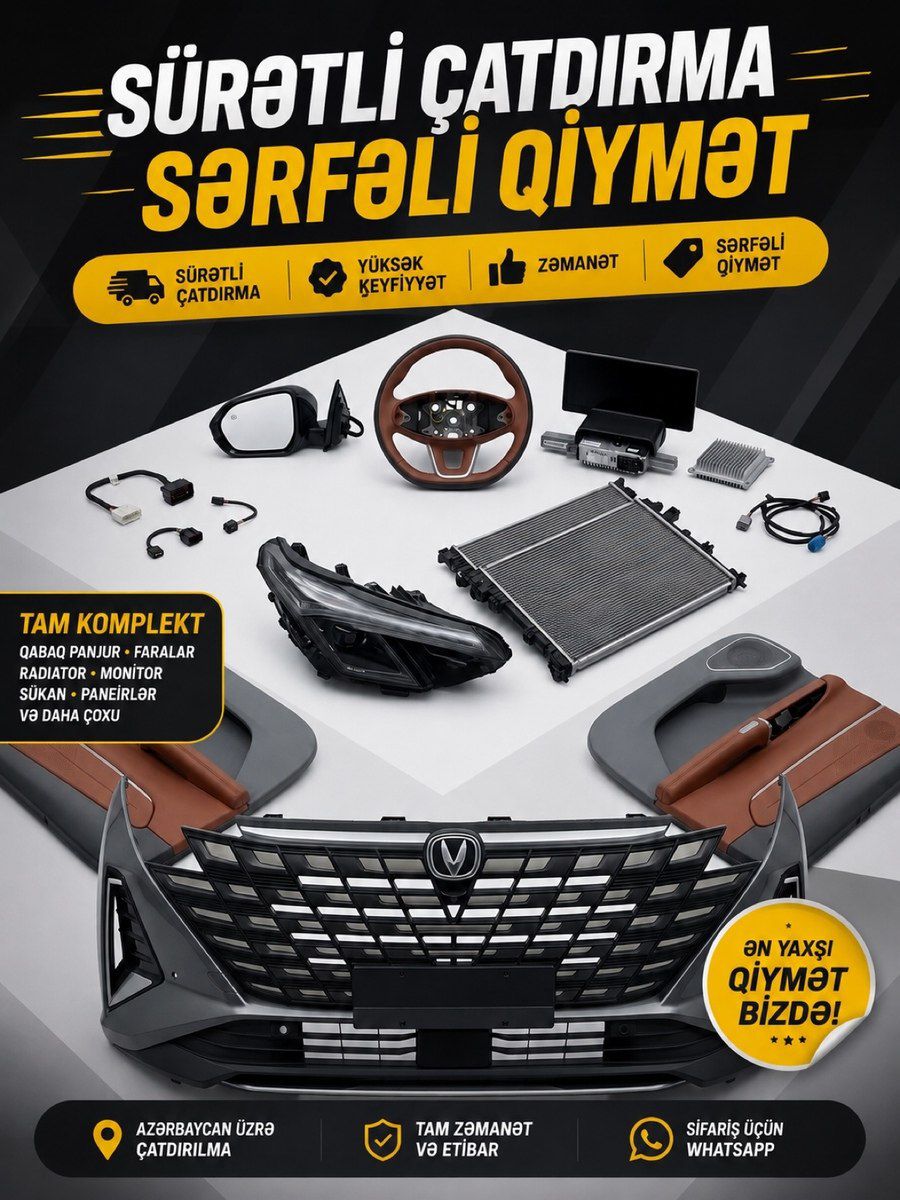 Changan ehtiyat hissələri — Ehtiyat hissələri və aksesuarlar, Bakı