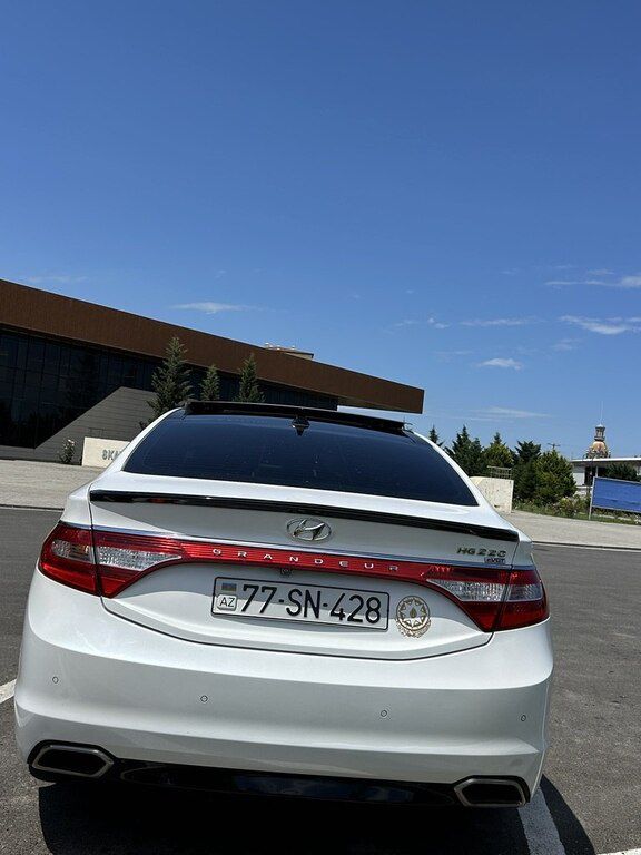 Hyundai Grandeur, 2.2 L, 2015 il, 167 000 km — Avtomobillər, Bakı (9)