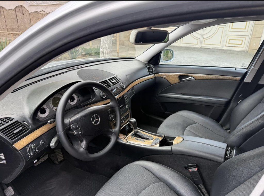 Mercedes E 220, 2.2 L, 2007 il, 350 000 km — Avtomobillər, Şirvan (10)