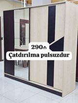 *Dolab satılır* Qiymet 290 Azn *Çatdırılma pulsuzdur* Eni 2.20 sm — Mebel