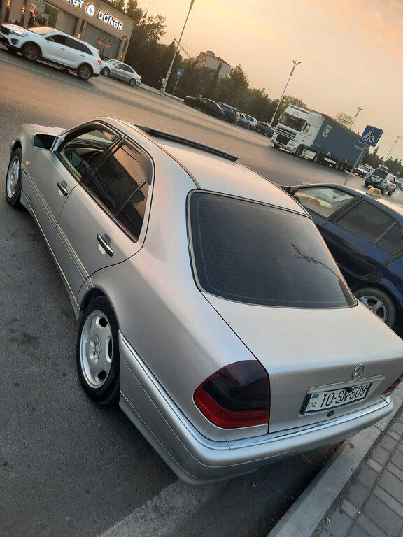 Mercedes C 180, 1.8 L, 1996 il, 350 000 km — Avtomobillər, Bərdə (7)