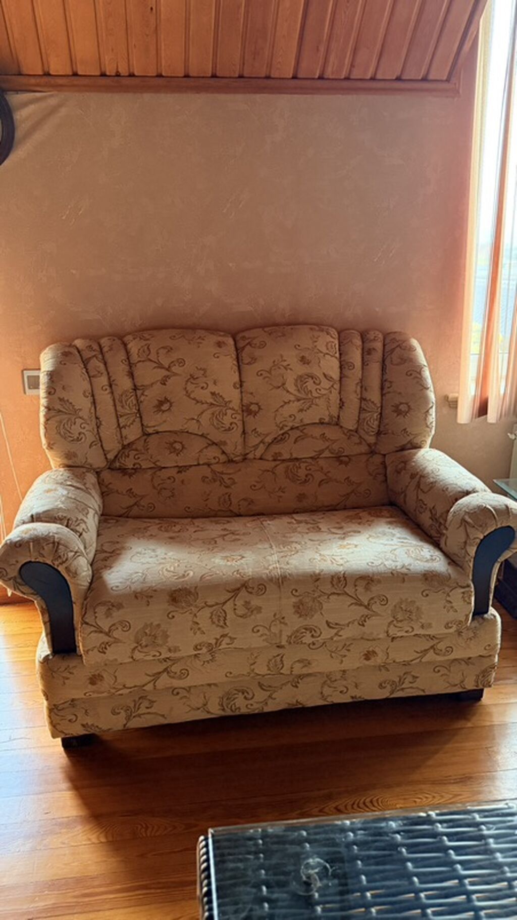 Klassik üslubda yumşaq mebel dəsti - Tərkib: 1 yerlik divan, 1 yerlik — Mebel, Mehdiabad