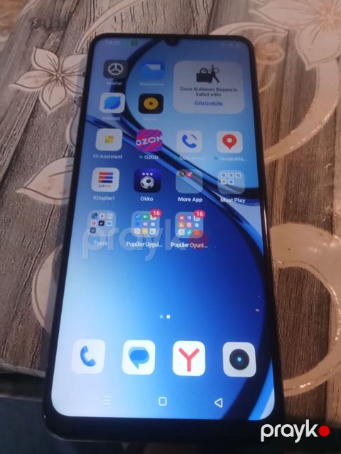 Realme Note 60, 128 GB, rəng - Qara, Sensor — Saray