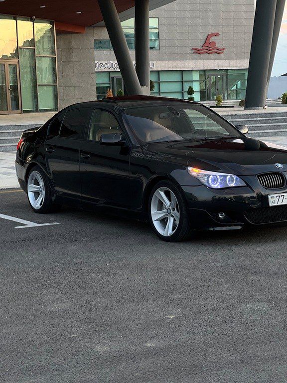 BMW 525, 3.0 L, 2008 il, 365 000 km — Avtomobillər, Yevlax (3)