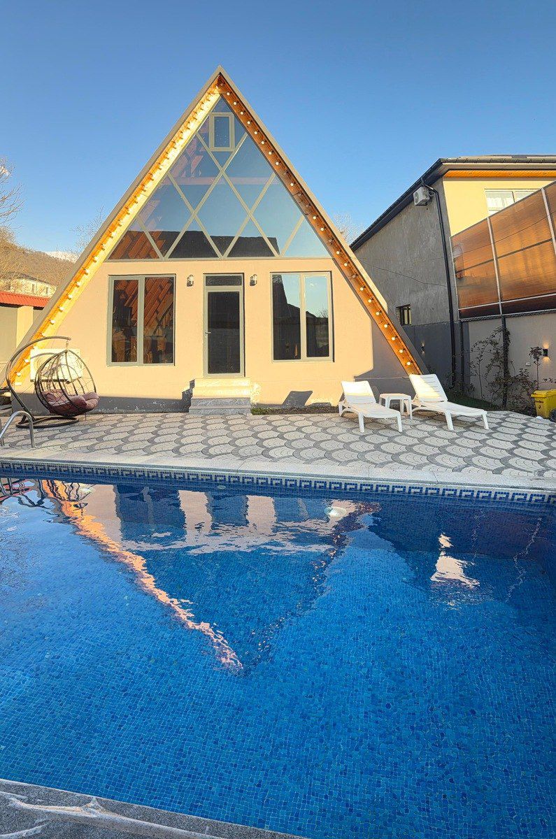 İcarəyə verilir 4 otaqlı həyət evi/bağ evi 70 m² — Ev, villa, Qəbələ (4)
