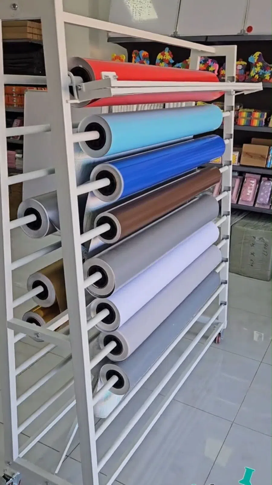 Rulonlar üçün çoxsəviyyəli metal stend — Biznes və avadanlıq, Bakı (5)