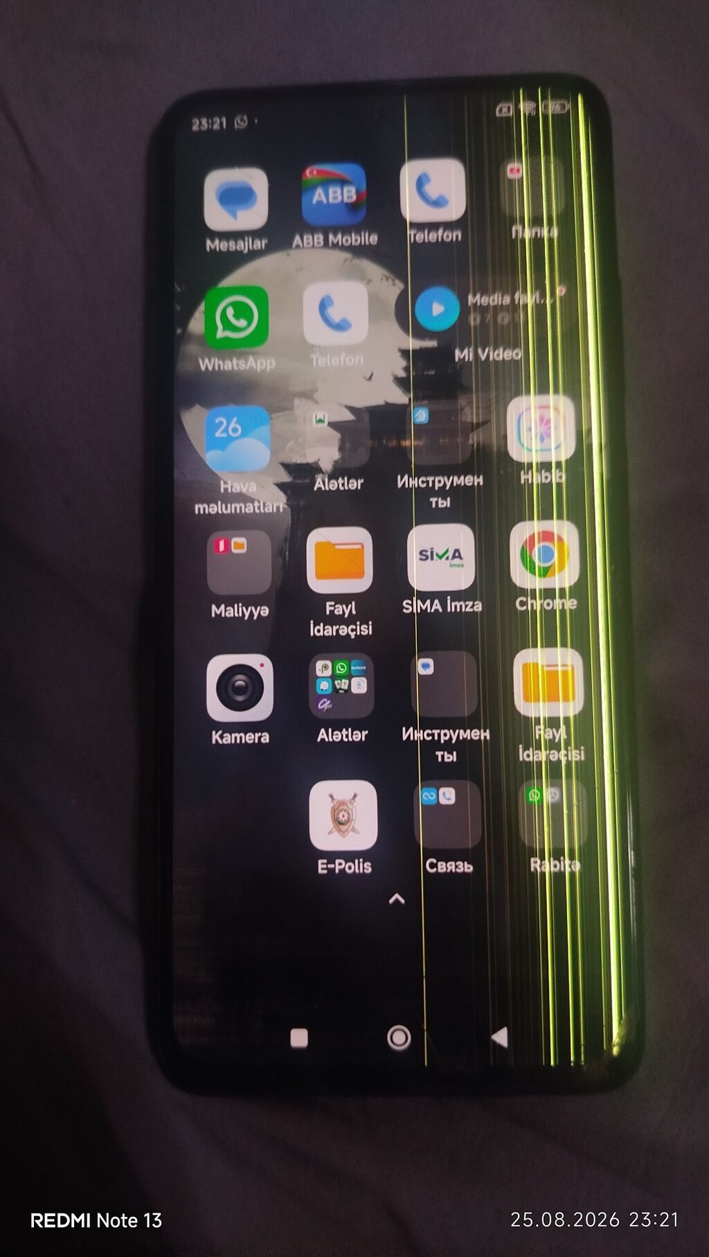 Xiaomi Redmi Note 13 (5G) – mavi rəng Texniki xüsusiyyətlər: - 6.67" — Elektronika, Bakı (2)