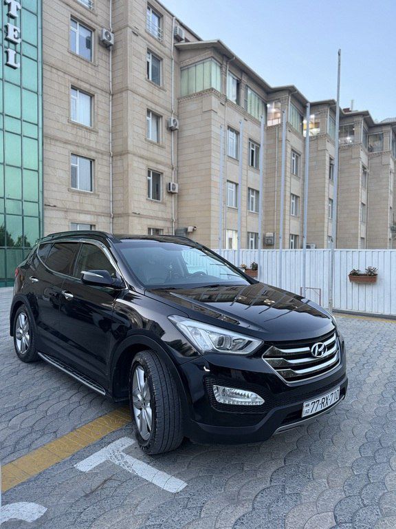 Hyundai Santa Fe, 2.0 L, 2015 il, 205 000 km — Avtomobillər, Bakı (3)