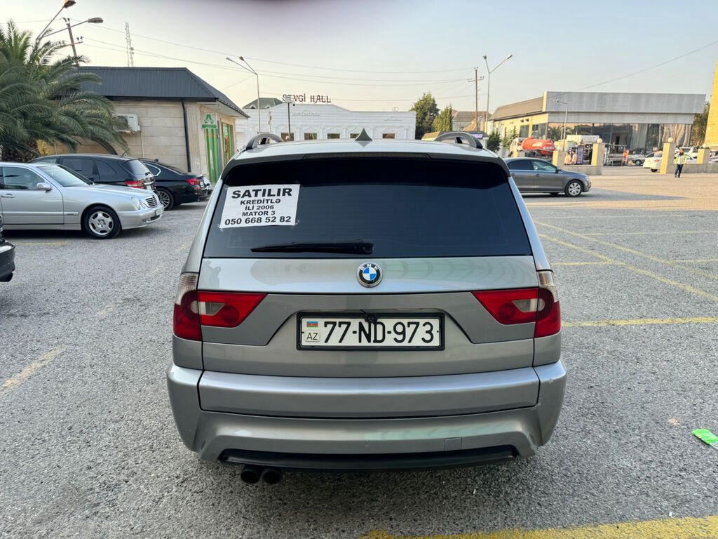 BMW X3: 3 l | 2006 il Ofrouder/SUV — Avto, Bakı (5)