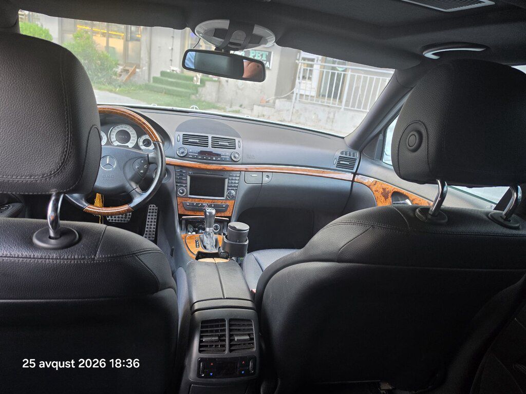 Mercedes E 240, 2.6 L, 2002 il, 268 844 km — Avtomobillər, Bakı (9)