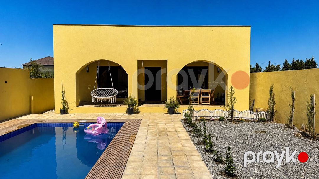 Satılır 3 otaqlı həyət evi/bağ evi 100 m² — Ev, villa, Bakı (5)