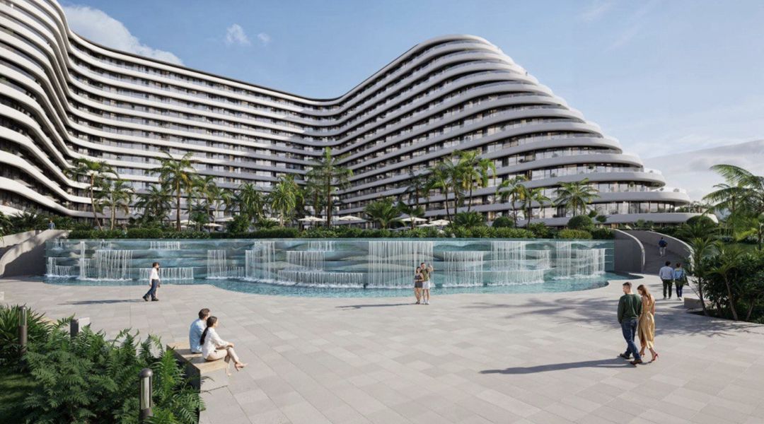 Satılır 1 otaqlı yeni tikili 43.7 m² — Mənzil, Bakı