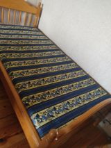 İşlənmiş, Təknəfərlik çarpayı, Bazasız, Matras ilə, Siyirməsiz — Mebel