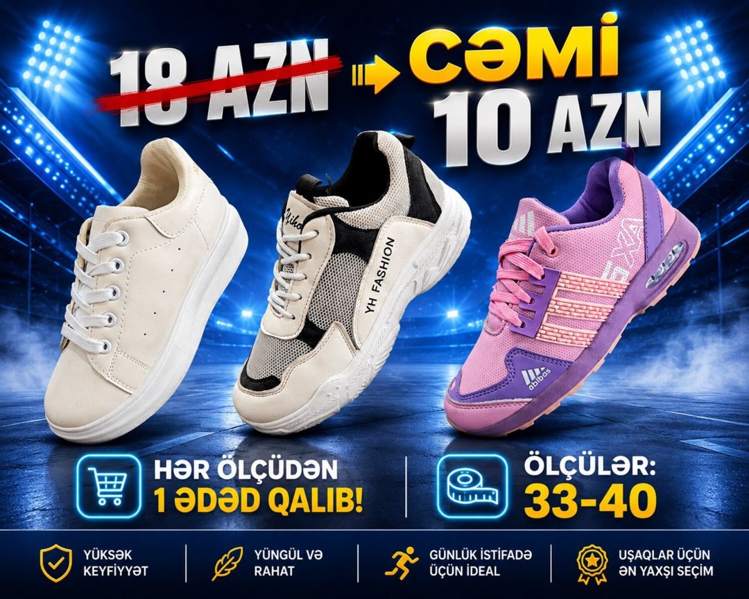 İdman ayaqqabısı — Şəxsi əşyalar, Şəki (3)