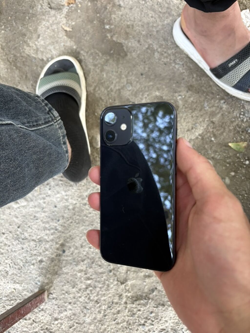 IPhone 12 mini, 64 GB, Qara, Face ID — Apple iPhone, Tərtər (4)