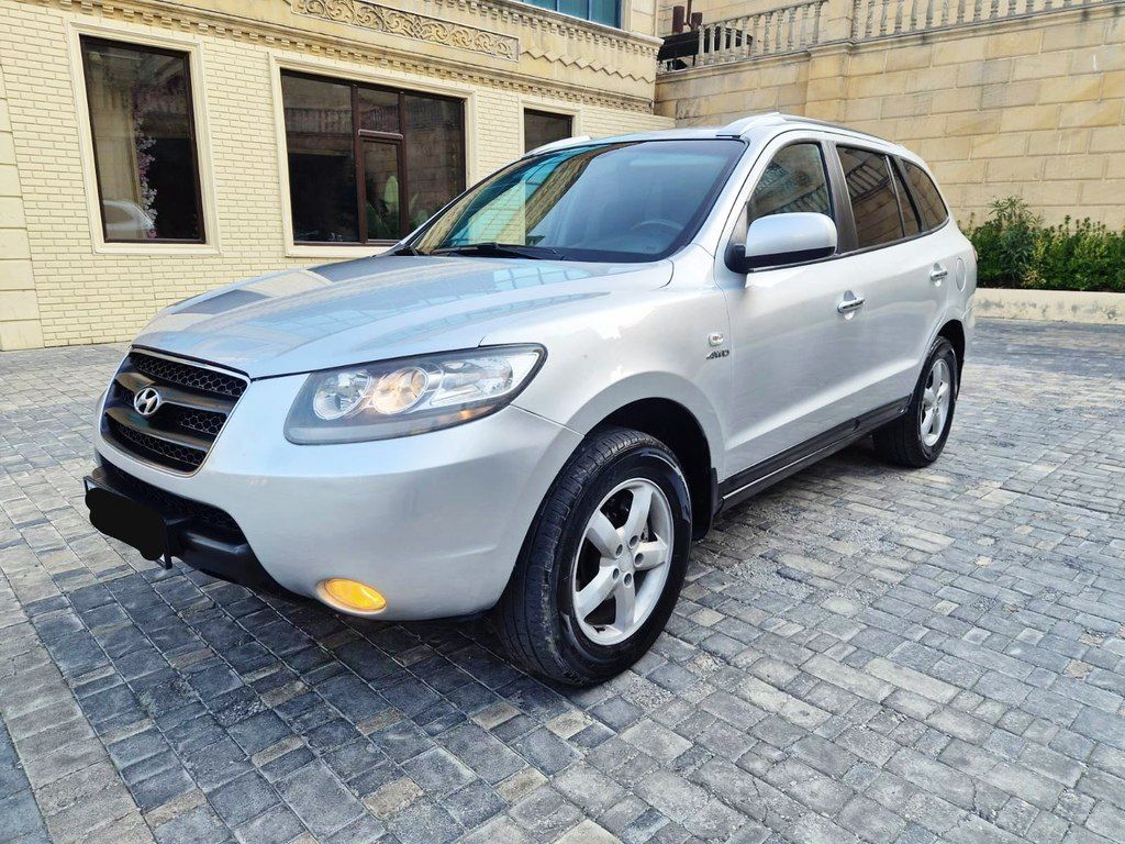 Hyundai Santa Fe, 2.2 L, 2007 il, 240 000 km — Avtomobillər, Bakı (9)