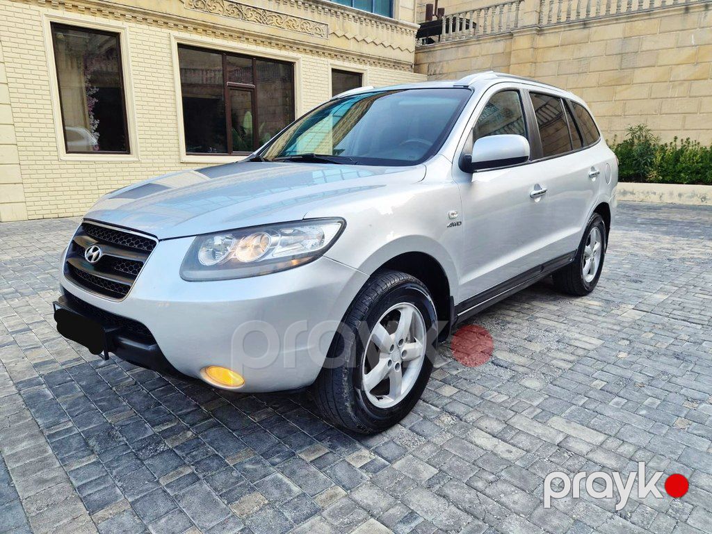 Hyundai Santa Fe, 2.2 L, 2007 il, 240 000 km — Avtomobillər, Bakı (9)