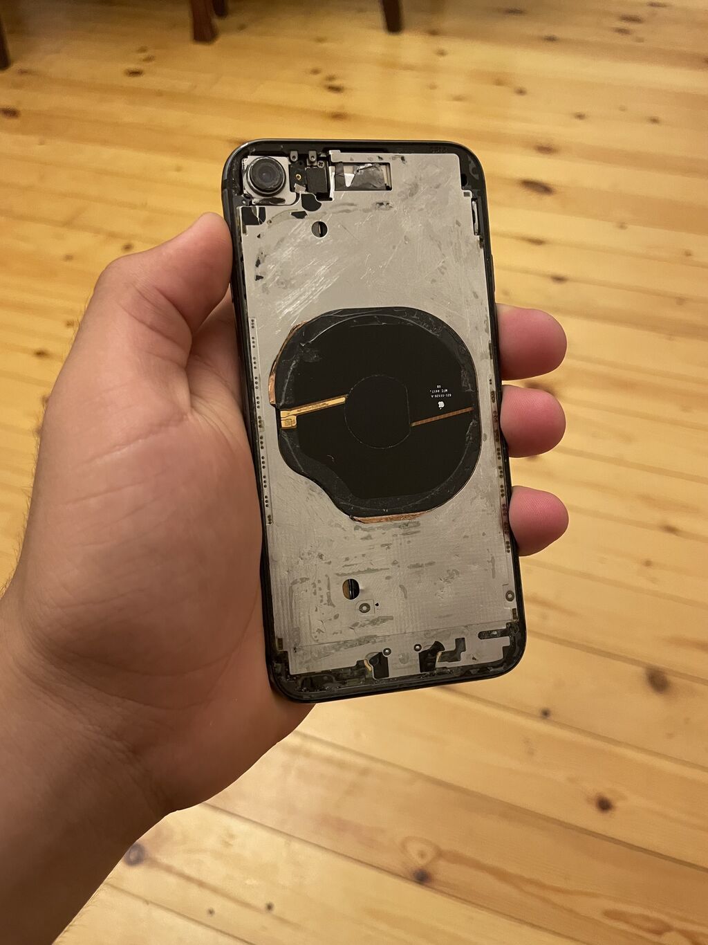 IPhone 8, 64 GB, Jet Black, Barmaq izi, Simsiz şarj — Apple iPhone, Sumqayıt (5)