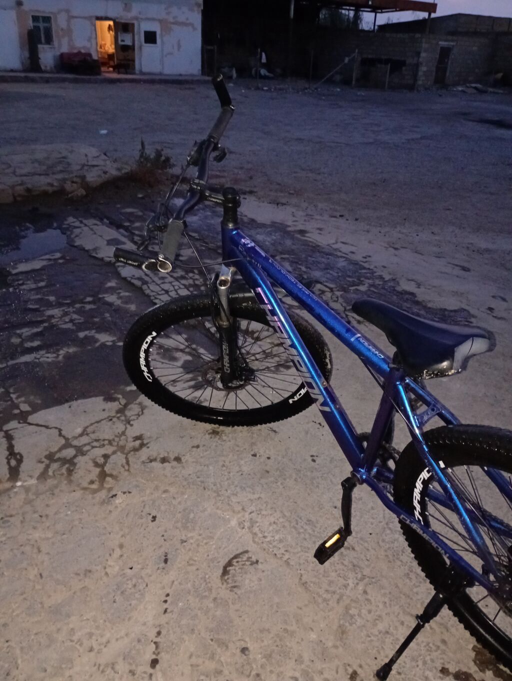 Şəhər və yüngül off-road üçün dağ velosipedi - Rəng: mavi metalik — Dağ velosipedləri, Sumqayıt (3)