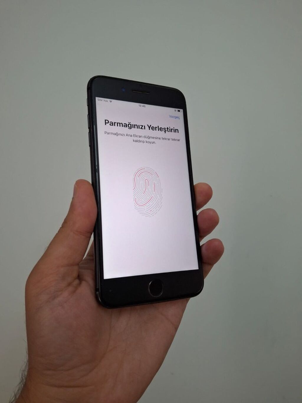 IPhone 8 Plus, 64 GB, Qara, Barmaq izi, Simsiz şarj — Apple iPhone, Masazır (3)