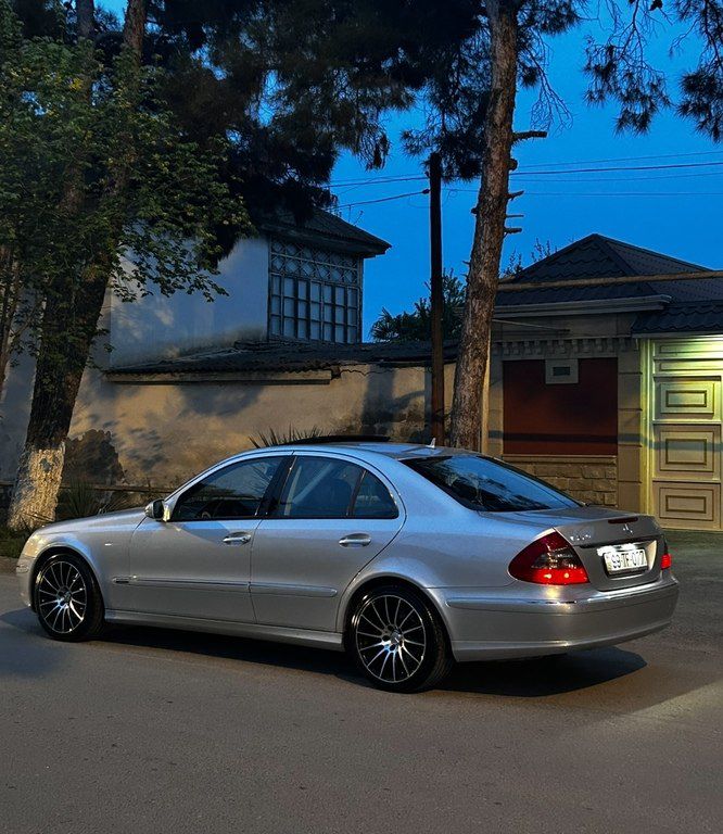 Mercedes E 220, 2.2 L, 2007 il, 350 000 km — Avtomobillər, Şirvan (3)
