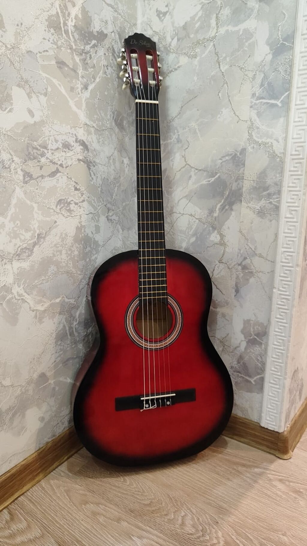 Klassik akustik gitara dəsti - Brend: De Silva Guitar (çantada qeyd — Mallar, Bakı (2)