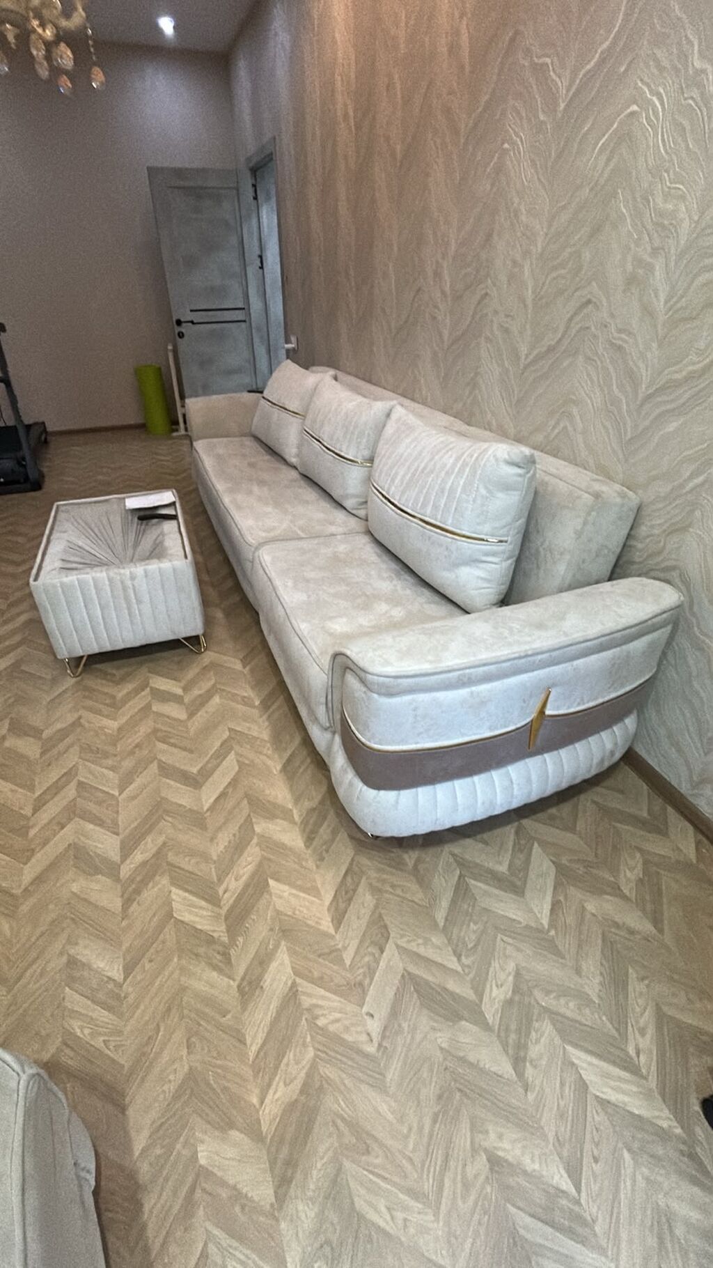 İşlənmiş, Künc divan, Divan, Bazalı, Açılan — Mebel, Bakı (2)