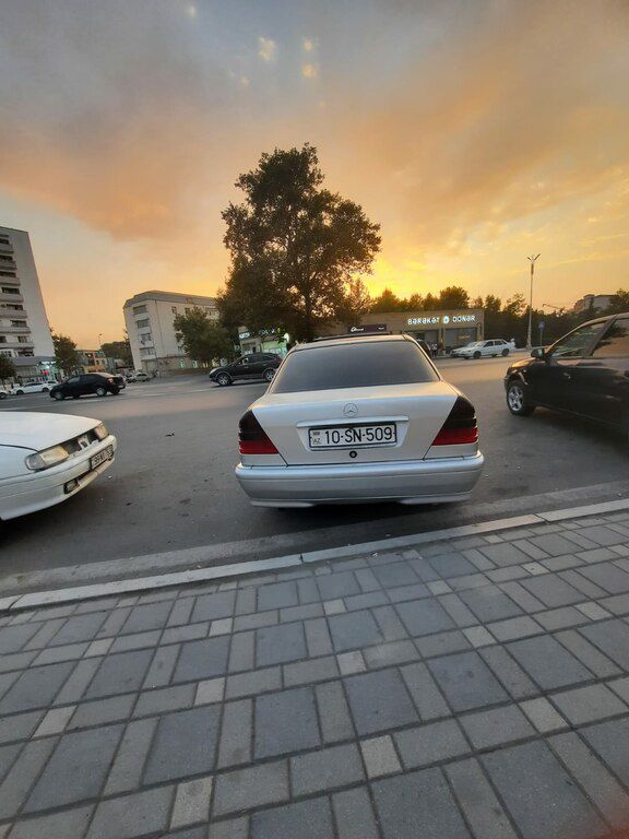 Mercedes C 180, 1.8 L, 1996 il, 350 000 km — Avtomobillər, Bərdə (12)