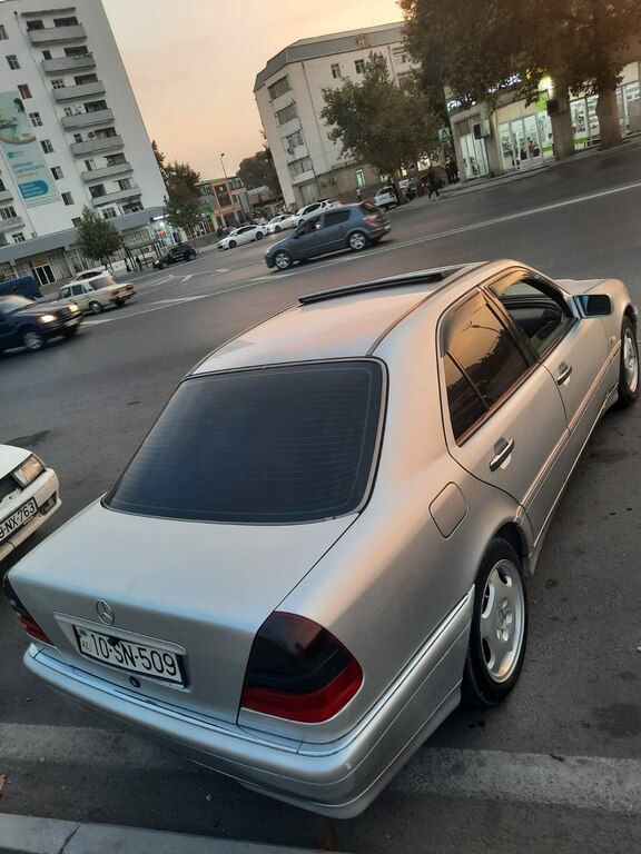 Mercedes C 180, 1.8 L, 1996 il, 350 000 km — Avtomobillər, Bərdə (9)