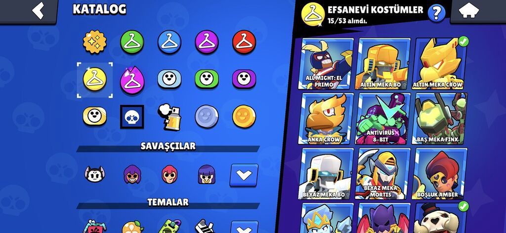 Brawl Stars oyun hesabı - Kupa: 110.118 - Profil səviyyəsi: 89 - — Mallar, Qobu (8)